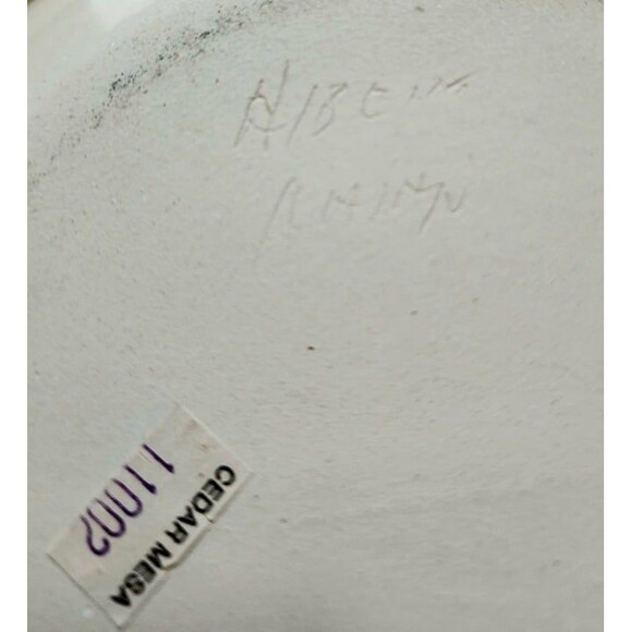 Vintage Cedar Mesa Signed Navajo Ceramic Water Pitcher/Jug - Picture 9 of 10